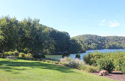 Poet's Landing on candlewood lake